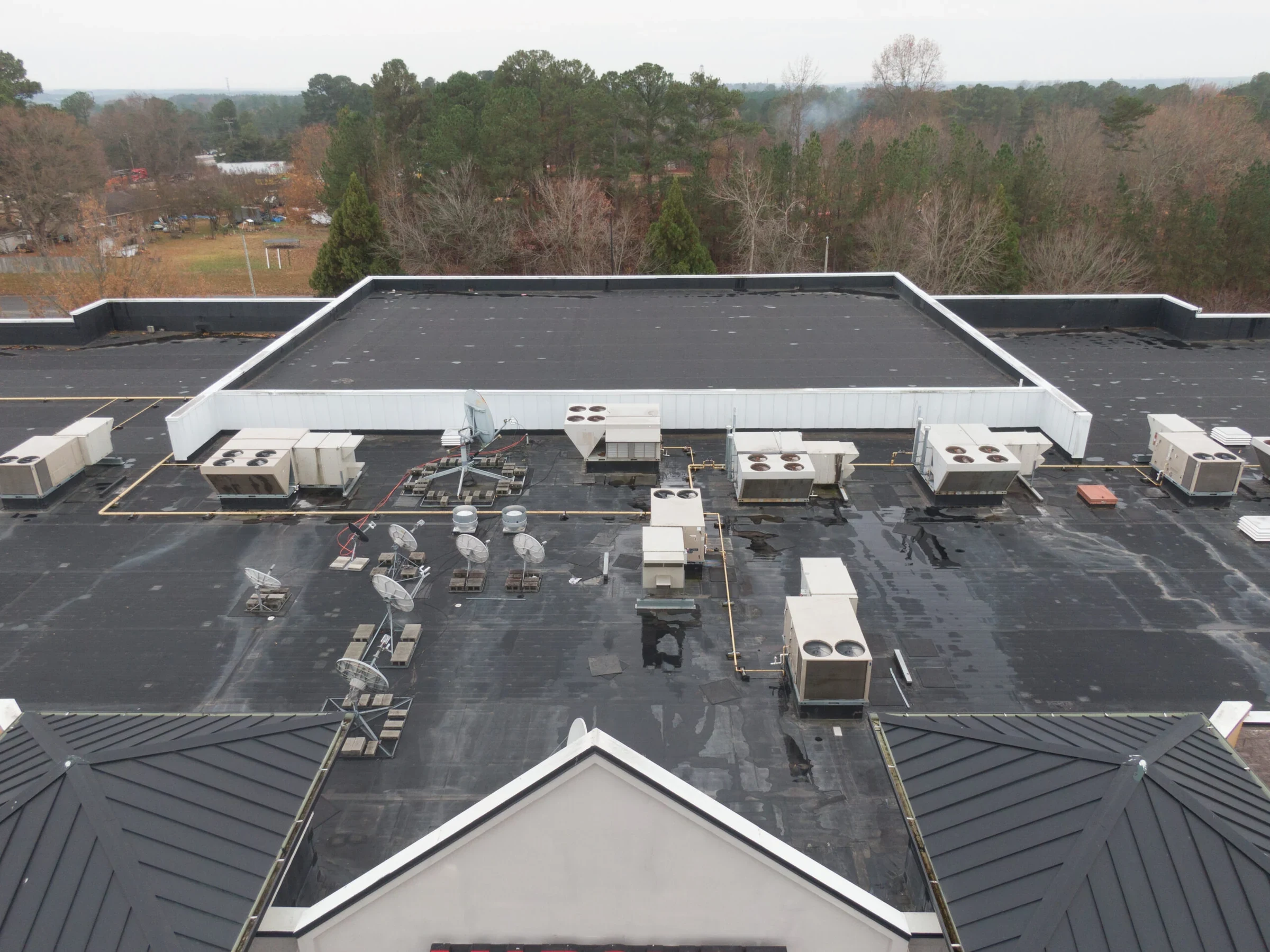 White EPDM Roofing in Aurora, CO